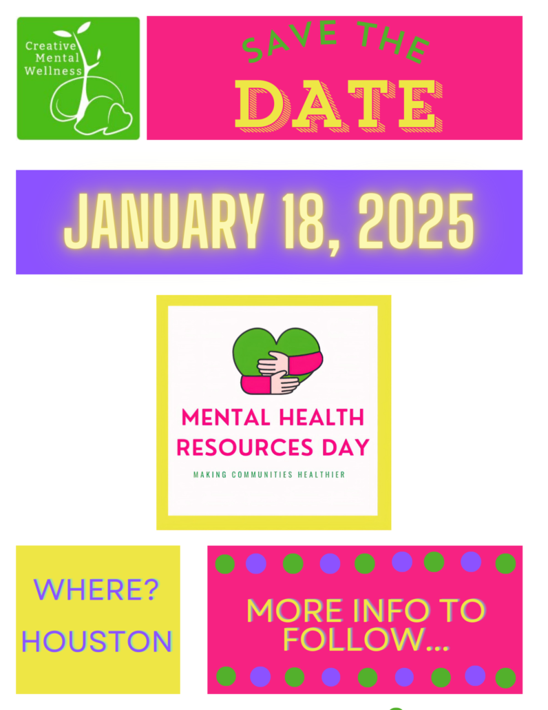 Mental Health Resources Day 2025 Save the Date