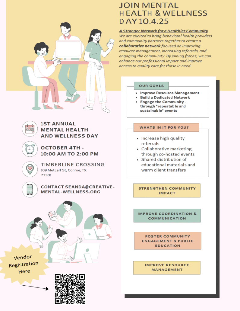 Mental Health & Wellness Day 10.4.25