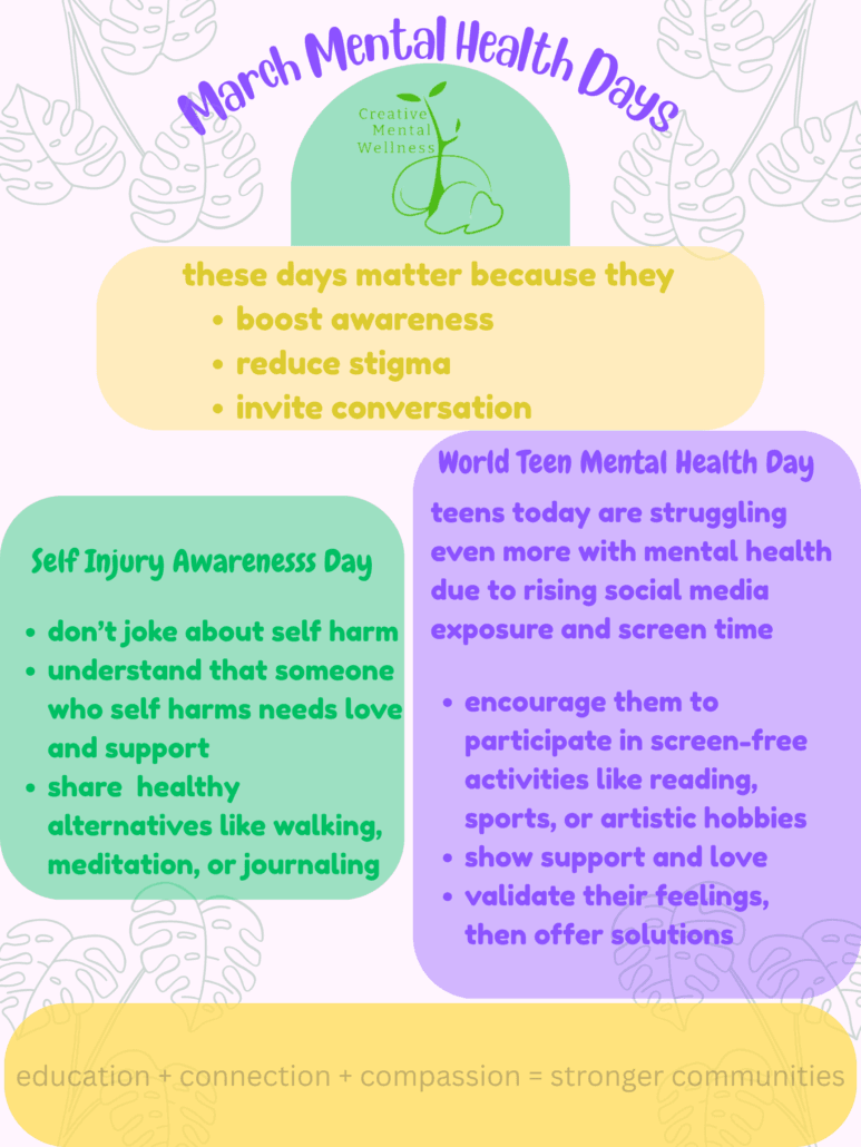 March Mental Health Days